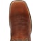 Durango Men's Western Boot, 8.5 M, Leather, 11 in H, Inca Brown/Black DDB0339 - alternate 6